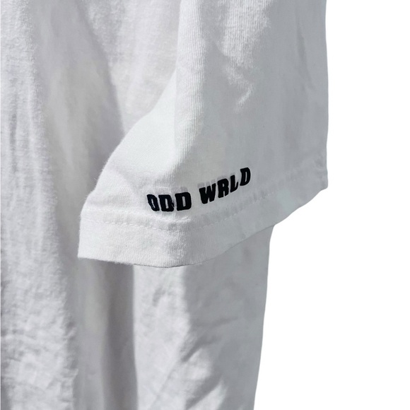 Odd WRLD Gemrock I Hate It Here Short Sleeve Rabbit T-Shirt Men's Size 2XL Fuzzy - Picture 5 of 6